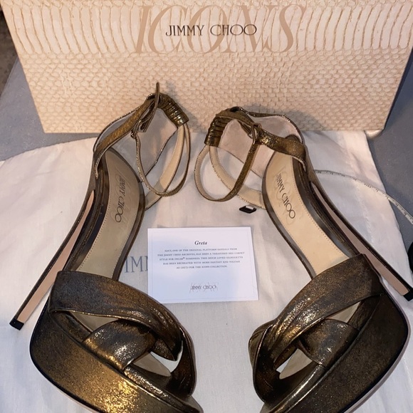 Jimmy Choo Icons A Treasured Red Carpet Style for Oscar Nominees New inBox 39.5 - Picture 12 of 14